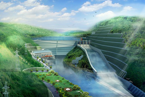 利州老挝南塔河1号水电站项目